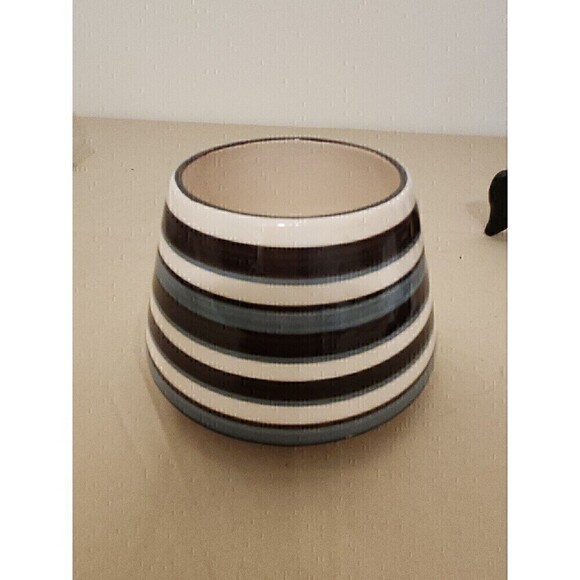 Home Interior Striped Candle Jar Shade Topper - Picture 7 of 7